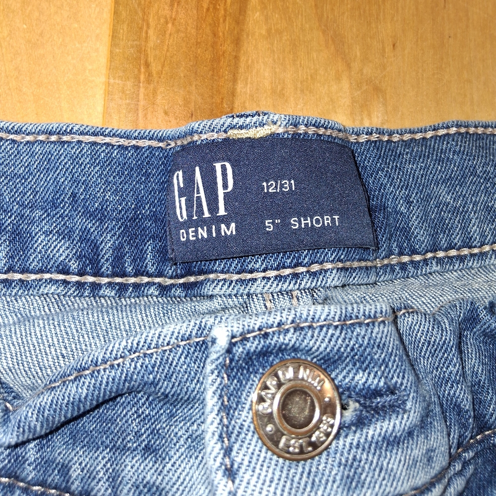GAP Blue Denim Shorts
